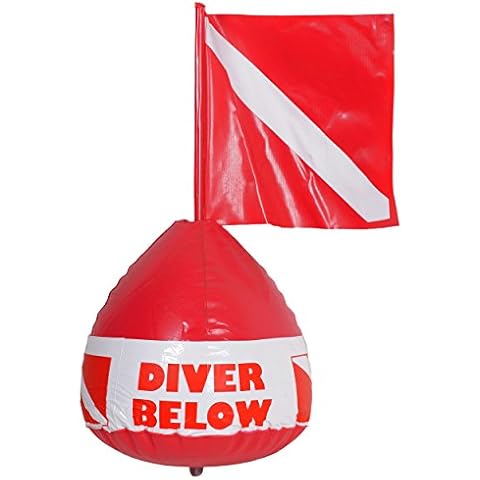 Lomo SMB 3 Diving Surface Marker Buoy with Flag Cover