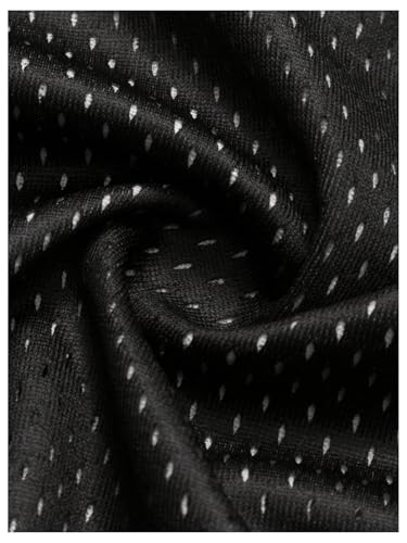 Men's Number Graphic Jersey T-Shirt Short Sleeve V Neck Loose Oversized Sports Streetwear3