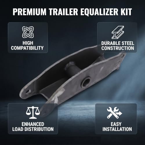 Ecualizador de remolque de 10 pulgadas compatible con kit 013-004-00-KIT 3