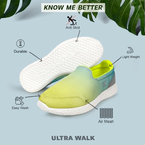 Image of KazarMax Women's Comfotable | Lightweight Active Wear | Slip-On Sneaker | Casual Shoes for Running, Gym and Walking