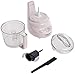 Cuisinart Mini-Prep Plus Food Processor, 24-Ounce Mini Food Processor to Chop Herbs, Vegetables, and Hard Cheese, 24-Ounce Work Bowl, Reversible Stainless Steel Blade, DLC-2APK, Pink