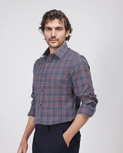 Image of Rare Rabbit Regular fit Checked Shirt