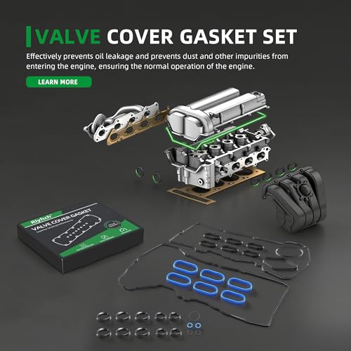 Image of Valve Cover Gasket Set VS50993R for Ford Expedition 2018-2022, for Ford F-150 2017-2020, for Lincoln Navigator 2018-2023, 3.5L V6 Gas DOHC, VS50973, 56101700, 31PCS
