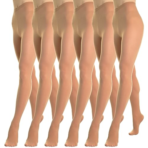 Angelina Women's and Girls' Professional-Grade Footed Ballet Tights