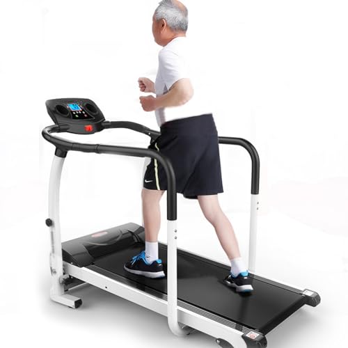 Image of Walking Treadmill for Seniors with Long Handrails for Balance, Recovery Exercise Treadmill,Equipped with Cup Holder, LCD Display