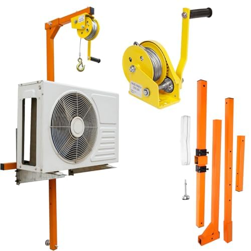 Air Conditioner Lifting Bracket 60 FT, 1200 LBS Steel Crane