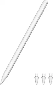 Pencil Pro para iPad 2018-2024, Pad Pencil profissional com carregamento rápido e rejeição da palma e sensibilidade de tlit, caneta Stylus para estudantes atualizada para iPad 6-10, Air 3-5/M2, Mini