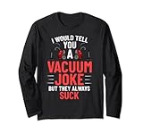 Staubsauger, Haushaltsreinigung. Langarmshirt