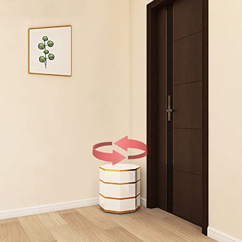 Meuble de rangement à chaussures rotatif 360 pour entrée et couloir