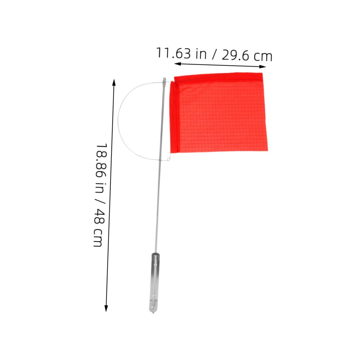 Balacoo Wind Direction Flag Wind Directing Flag Boat Cabin Flags Wind Direction Tool Wind Direction Indicators 304 Stainless Steel Red