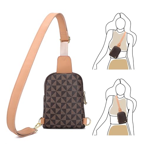 Image of INICAT Lightweight Small Crossbody Sling Bag for Women | Mini Travel Purse,Multi-pocket with Card Slots,Durable Vegan Leather,Everyday Carry
