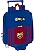 SAFTA M280 Zaino Asilo con Trolley, Blu Navy/Bordeaux, 220x100x280 mm Bambino