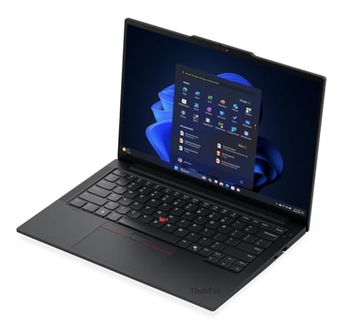 Image of Lenovo ThinkPad E14 Business Laptop 14.0 inch WUXGA (AMD Ryzen 7 250, 16GB DDR5, 1TB PCIe SSD, AMD Radeon 780M, Win 11 Pro) w /DKZ USB Port Expander