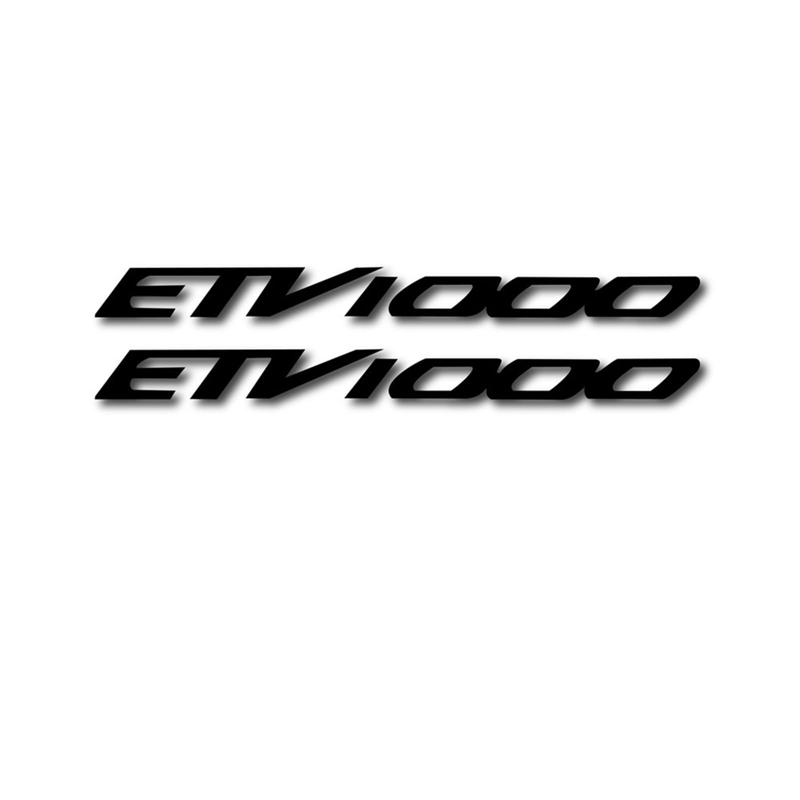 Motorcycle Fuel Tank Sticker Reflective Waterproof Decal Helmet for ETV 1000