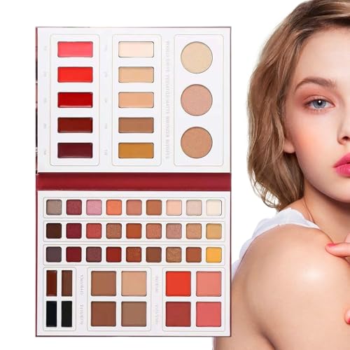 Fard à Paupières fini mat et scintillant assortiment complet highlighter contour et blush