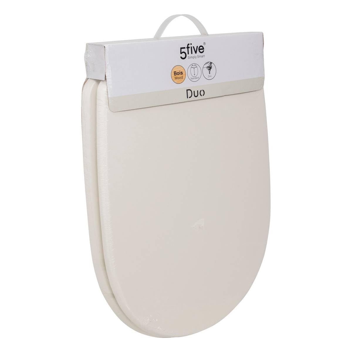 5five - Asiento Inodoro Duo Marfil