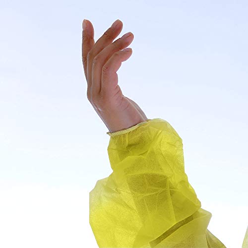 Dealmed Yellow Isolation Gown – 50 Count of Disposable Medical Gowns, Blue Latex-Free, Perfect for Hospitals, Medical Facilities, and Physicians’ Offices (Case of 50) - Image 6