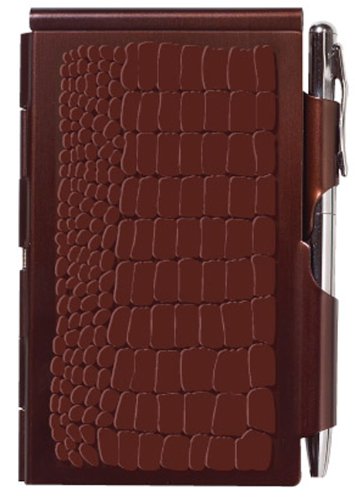 Wellspring Flip Note, Croc Brown (FlipNote-BrownCroc)