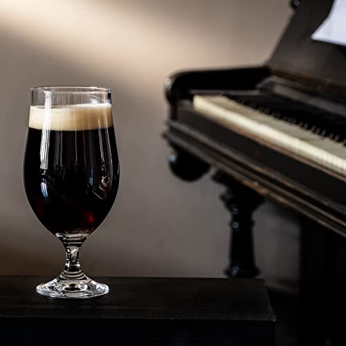 Krosno Bicchieri da birra lager | Set da 6 | 500 ml | Collezione Harmony | Ideali per casa, ristoranti e pub | Lavabili in lavastoviglie | Cristallo senza piombo - immagine 5