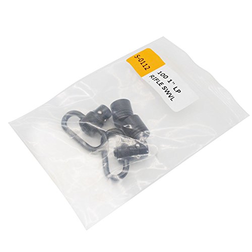 Trirock Sling Swivel 1.0 Inch With Push Button Quick Release Detachable And Sling Mount Qd Loop Adapter 2 Sets Pack #TOP4