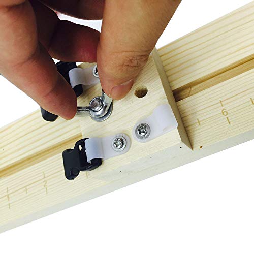 Ferramenta de tricô, Andoer Ferramenta de tricô para pulseira Ferramenta de tricô DIY Madeira Jig fa