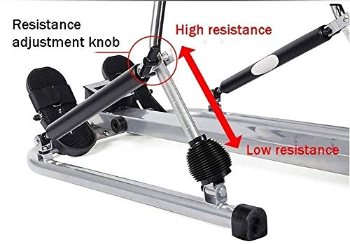 Image of Rowing Machines Rowing Machine Household Small Indoor Scull Folding Rowing Device Multifunctional Rowing Fitness