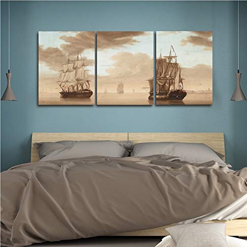 Peinture salon moderne voilier pour une ambiance bord de mer