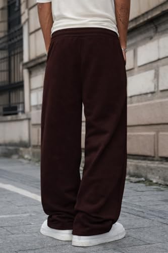 Image of Rockwell Men's Baggy Sweatpants | Cotton Terry Relaxed Fit Joggers for Men | Oversized Streetwear Track Pants | Casual Gym & Everyday Wear| 018