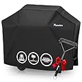 Grill Cover for Outdoor Grill 55 Inch – Bonus Grill Cleaning Brush Included, Heavy Duty Waterproof BBQ Gas Grill Cover for Outside, UV & Fade Resistant, Fits Most 3–4 Burner Grills