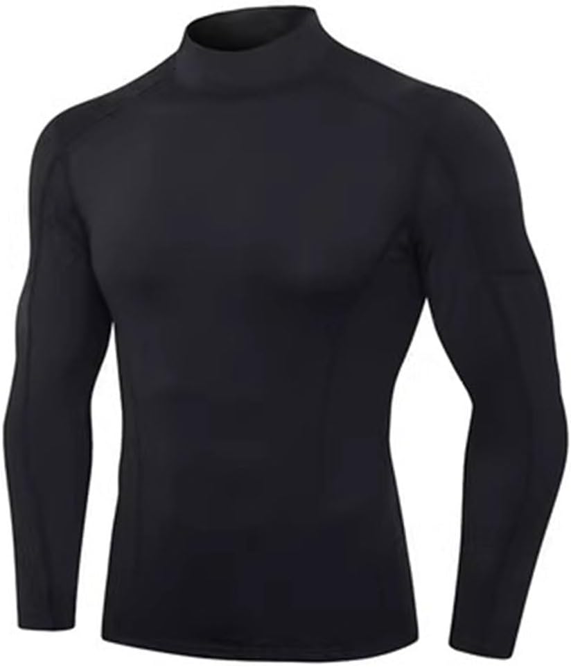 compression shirt Men's tight-fitting shirts, long-sleeved sports training shirts, sports running bottoming shirts