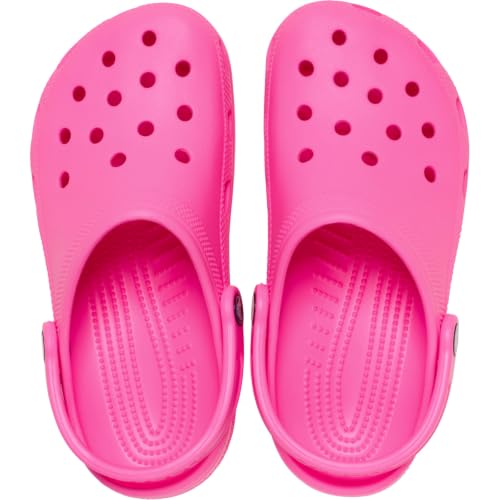 Image of Crocs, Unisex, Classic Clogs, Pink Punch, Mens 7, Womens 9, Medium
