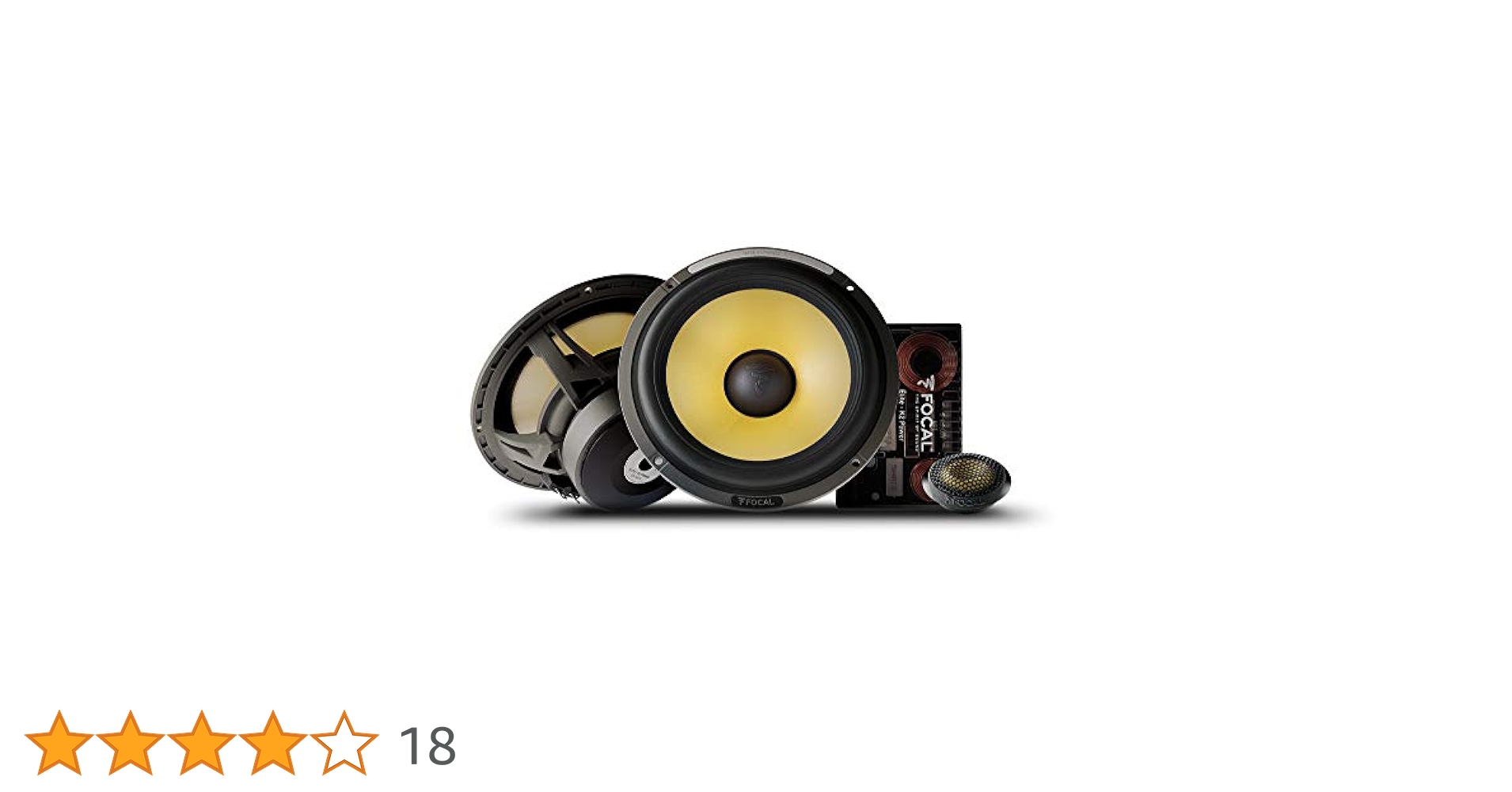 FOCAL K2 POWER ES 165 K スピーカー Amazon.co.jp: focal K2P K2 POWER ES 165 K、スピーカーキット