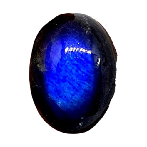 Labradorite naturelle en cabochon de 16x12mm, une gemme à offrir pour fabriquer un pendentif