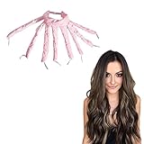 Octopus Lazy Curling Iron Hair Band:Give you beautiful curls without heating your hair, you can easily DIY your hairstyle without any damage to your hair, safe and flexible. More comfortable to meet your different curly hair needs.