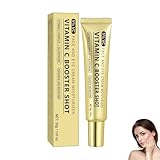 5% Vc Face And Eye Cream Moisturizer, Retinol Serum Gesichtscreme, Augencreme Gegen Falten und Augenringe, Aufhellende Anti Aging Korean Augencreme Gegen Feine Linien und Dunkle Kreise (1PC)