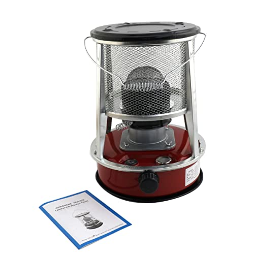 TABODD Tragbar Petroleumheizung für Drinnen, 3000W 9000 BTU/H Kerosin-Konvektionsheizung Heizung 4.5L Mobile Heizung ohne Strom Petroleumkocher für Campen und Wandern Cover