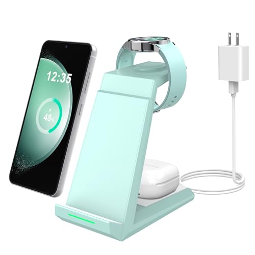 Amazon.co.jp: 3in1 ワイヤレス充電器 NANAMI ギャラクシー専用