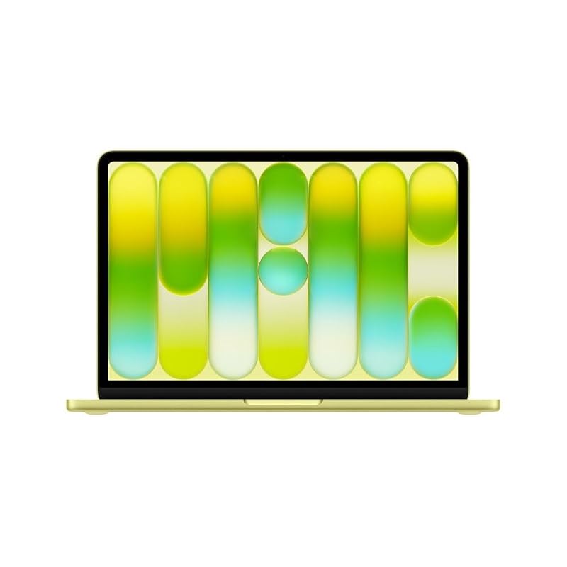 Apple 2026 MacBook Neo (de 13 pol, chip A16 Pro, pensado para IA e Apple Intelligence, tela Liquid Retina, 8 GB de memória unif., SSD de 512 GB, câmera FaceTime HD de 1080p, Touch ID); Amarelo-cítrico
