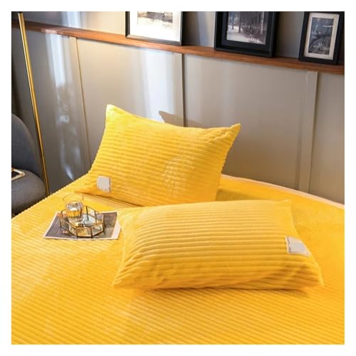 Drap-Housse en Velours Doux pour des Nuits Cosy et Chaleureuses