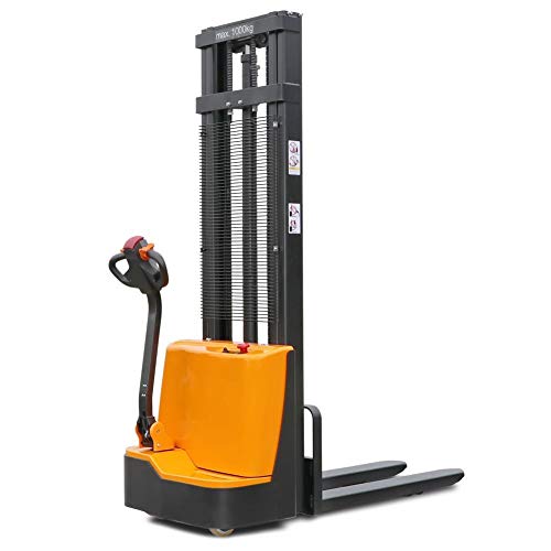 OSWALD Deichselstapler Lithium-Ionen 1,2 T Tragkraft, 2,7 M Hubhöhe