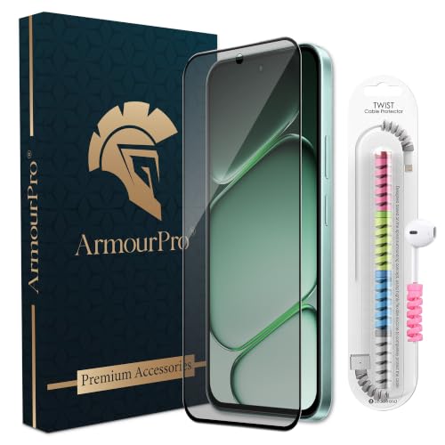 Image of ArmourPro Anti Glare Matte Tempered Glass for OnePlus N6, Anti-Fingerprint Screen Protector, 9H Scratch Resistant, Smooth Touch, Easy Installation Kit with Cable Protector