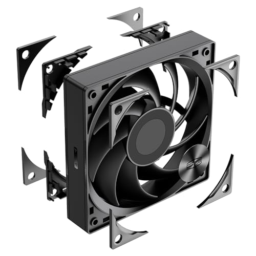 Image of PCCOOLER CPS - RZ620 Black - 265W TDP - Dual Tower 6 * 6 Heat Pipe CPU Air Cooler with Adjustable PWM Three Mode Fans - Air Cooler for Intel LGA 115X /1200 /1700 - AMD AM3 /AM4 (RZ620-BKNWNX-GL)