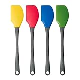Tovolo 12 Inch Silicone Spatula Set- Set of 4