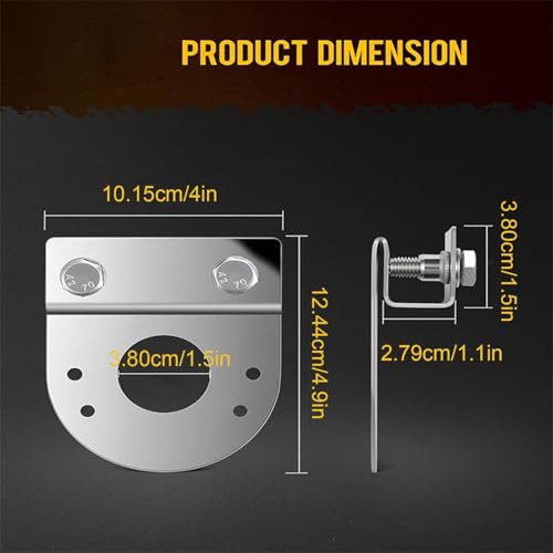 Support LED pour soubassement sans perçage - Accessoires de véhicule SUV et Van - 7