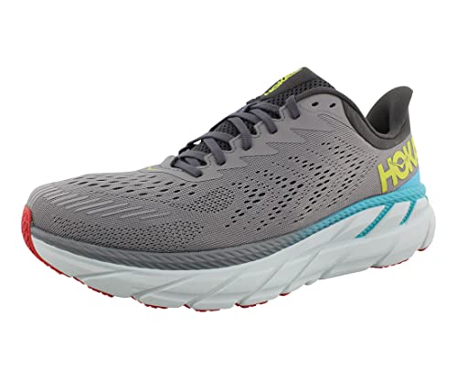 HOKA ONE ONE Clifton 7 Mens Shoes Size 12, Color: Wild Dove/Dark Shadow