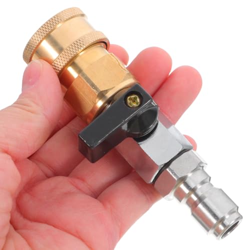 Válvula de bola de 3/8 inoxidable con interruptor duradero para lavado 5