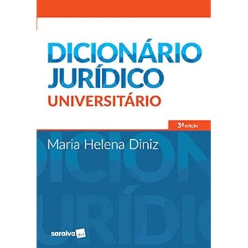 Capa do livro Dicionário jurídico universitário - 3ª edição de 2017