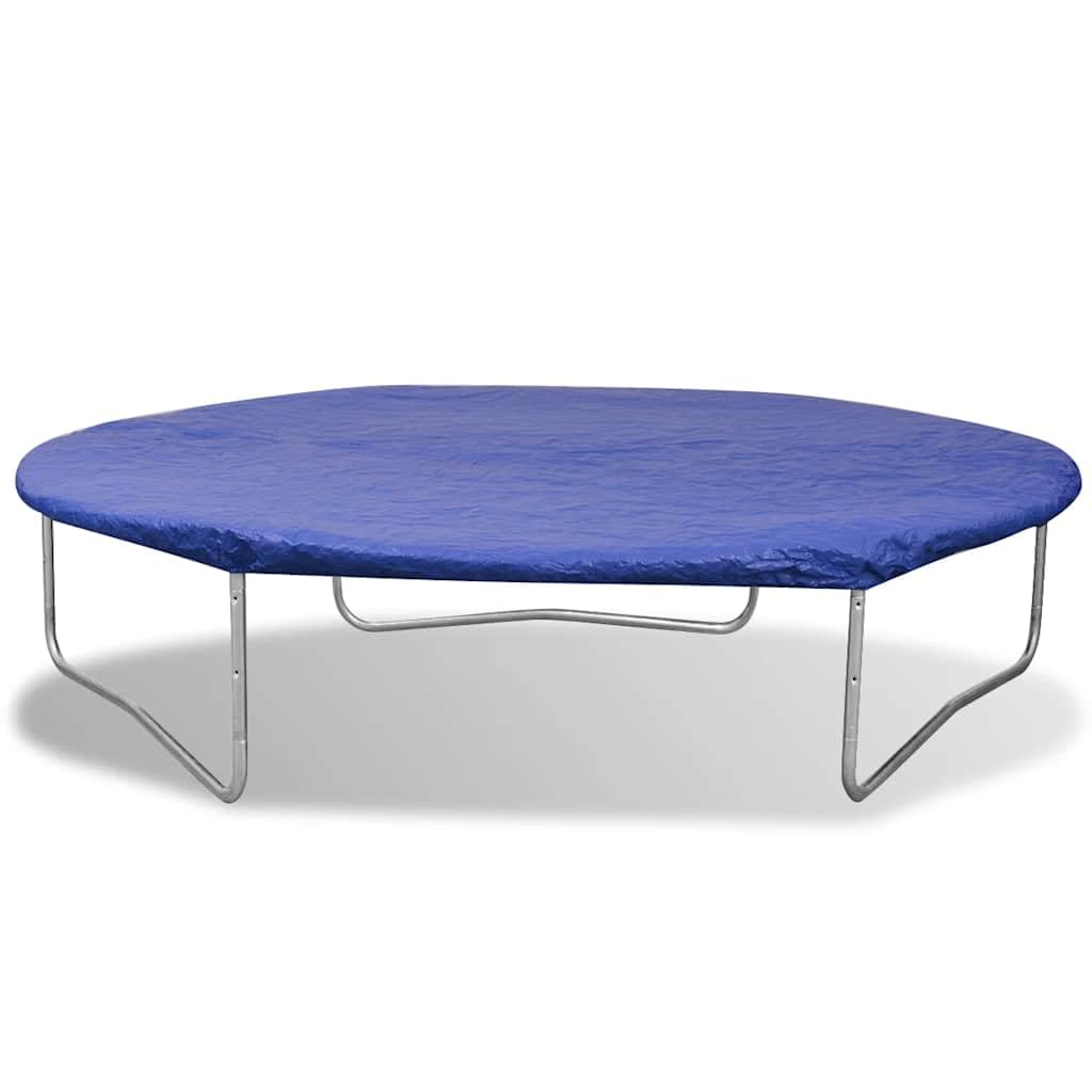 5-tlg. Trampolin-Set 3,05 m mit Sicherheitsnetz, Leiter, Polster, Regenhülle für Garten, Outdoor, Kinder, Sport, Bewegung, Springen, Freizeit, wetterfest, klappbar, Zubehör