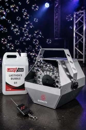 QB-400LK Baloncuk Makinesi + 5 L Likit (Uzaktan Kumandalı)