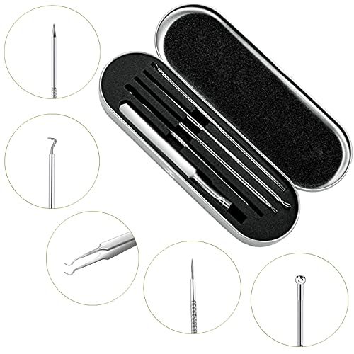 Smukdoo-Blackhead-Remover-Tool-Set-5-PCS-Curved-Tweezer-Blackhead-Removal-Tools-Pimple-Spot-Popper-Removal-Tool